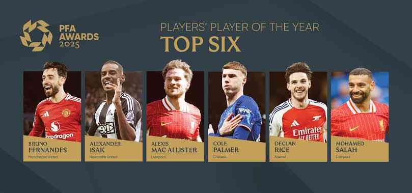 Salah Leads PFA Team of the Year as Liverpool Shine | MirrorLog